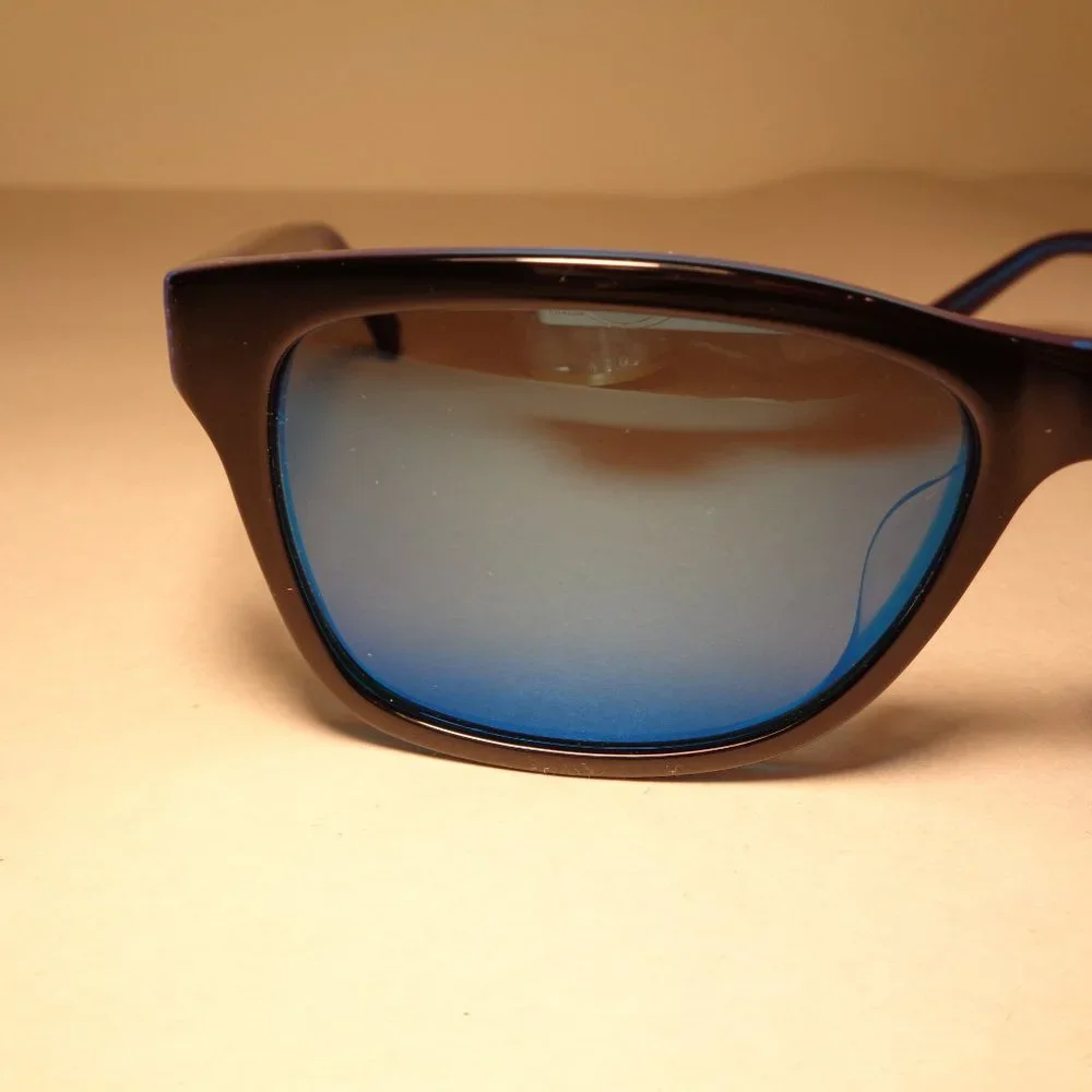Lacoste L683S Black Blue New Women's Sunglasses